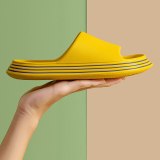 Summer Slippers Shower Sandal EVA Massage Drainage Holes Non-Slip Light Bathroom Indoor Women Men Flip Flops Pool Shoes Slide