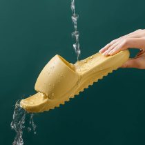 Summer Slippers Eva Sandals Women Men Thick Sole Non-Slip Indoor Flip Flops Home Bathroom Beach Floor Flat Shoes Pool Slides