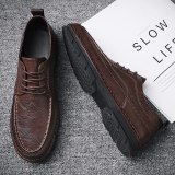 New Tide Shoes Men Leather Business Shoes fashion Leather Oxford British Man Formal Dress Casual Flats Breathable %