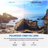 Polarized Aviator Big Sunglasses for Men Women Oversized Square Frame UV400 Protection Sun Glasses 8222