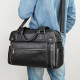 Men's Bag Business briefcase large computer handbag Leather travel crossbody bag Leather business trip work commuting tote bag