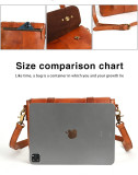 Handmade Fashionable Women Shoulder Bag Genuine Leather Crossbody Bags Ladies Hot Selling Sling Bag For Ipad Travel Bag
