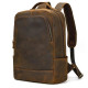 Dropshipping Hot Sale Leather Backpack For Men Male Genuine Leather Laptop Backpack Bag Crazy Horse Leather Male Travel Backpack