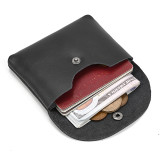 Little Coin Purse For Men Women Genuine Leather Small Wallets For Credit Card Coins Real Cowskin Coin Wallet Female Male Leather