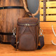 Uniqe Style Leather Shoulder Bag Crossbody Genuine Leather Men's Bags Phone Pouch Bag Outside Vintage Male Bag Dropshipping