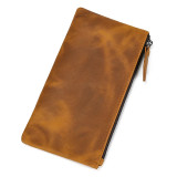 Small wallet for men women coins purse leather bifold card holder coin walllet short