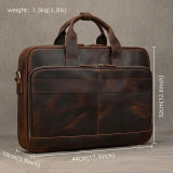 Soft Genuine Leather Briefcase Bag Men's Male business laptop bag 14 15.6 inch PC Computer Bag for men male shoulder bag