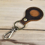 Key Wallet Leather Housekeeper Holders Car Keychain Key Holder Bag Case Unisex Wallet Cover Simple Solid Color Storage Bag