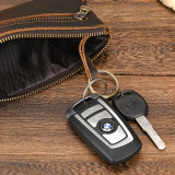 Men Women's Leather purse cellphone pouch iphone bag single zipper long purse slim wallet for coins man woman for card cash