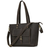 Vintage Luxury Designer Bag for Women Genuine Leather Shoulder Bags Laptop Handbag Messenger Crossbody Bags Leather Bag for Lady
