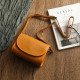 Cow leather vintage crossbody bag fashion style shoulder bag small mobile phone bag ladies sling bag cluthes for female