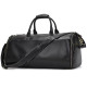 New fashion leather luxury duffel bag folding bag for suits leisure shoulder bag carrying on luggage bag large men's travel bags