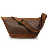 Newsbirds High Quality Vintage Leather Chest Bag Waist Bag Natural Cowskin Male Casual Bag Outdoor Small Bags For Men Waist Pack