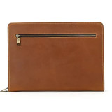 Crazy Horse leather Ipad case 12.9   laptop case bag computer case large capacity pad cover luxury designer men clutch bag