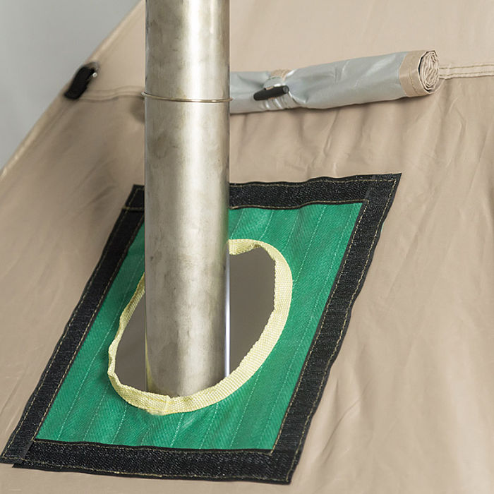 tent with stove jack 