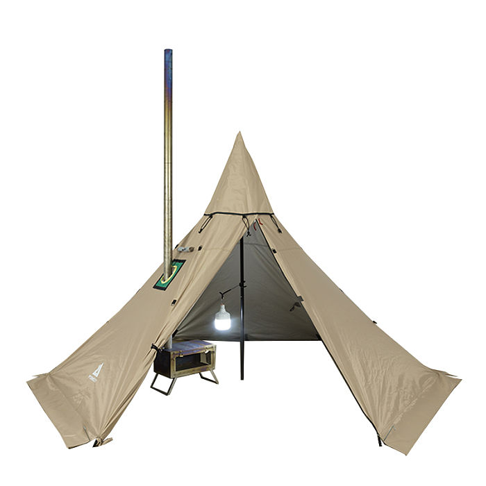 winter hot tent