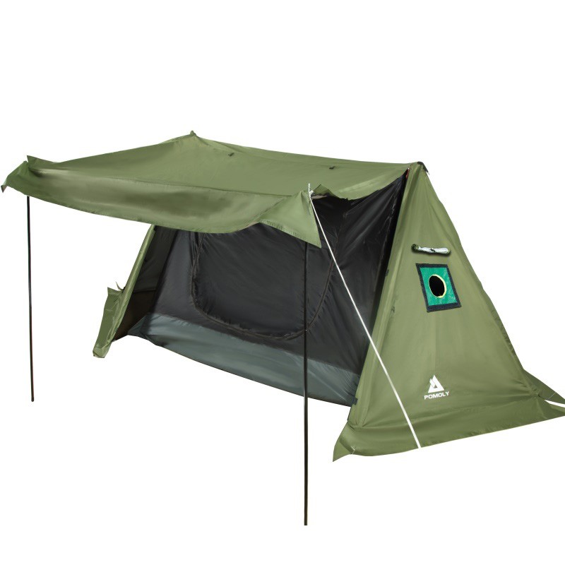 Pomoly FORT パップテント FORT Hot Tent, Hot Shelter, Backwoods Bungalow with Wood
