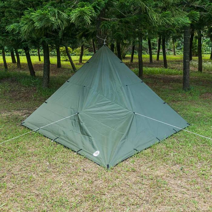 wolf den tarp