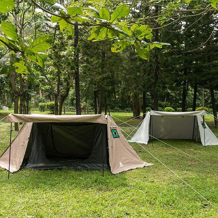 FORT Hot Tent Hot Shelter With Stove Jack 4 Season Camping Survival Bungalow Cold Weather Insulated Tent, 1 2 Person