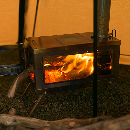 TIMBER 3 | Titanium Tent Stove for Hot Tent Camping | POMOLY