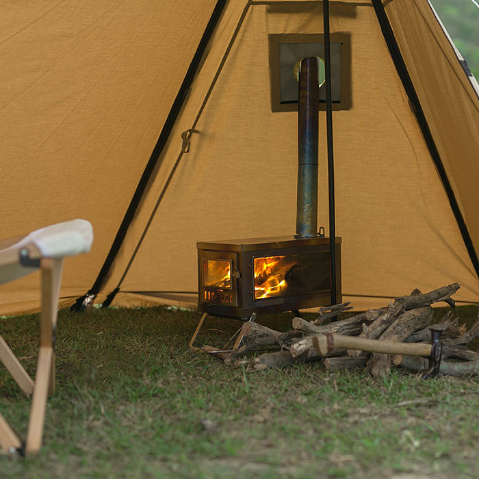 TIMBER 3 | Titanium Tent Stove for Hot Tent Camping | POMOLY
