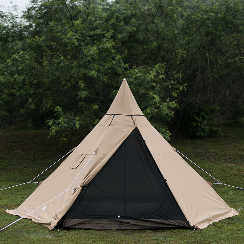 【ハリオ】pomoly yarn plus YARN Plus Canvas Hot Tent with Wood Stove Jack 2-4 Person