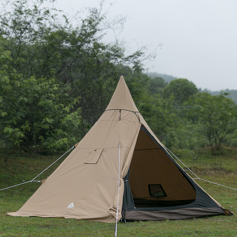 【ハリオ】pomoly yarn plus YARN Plus Canvas Hot Tent with Wood Stove Jack 2-4 Person