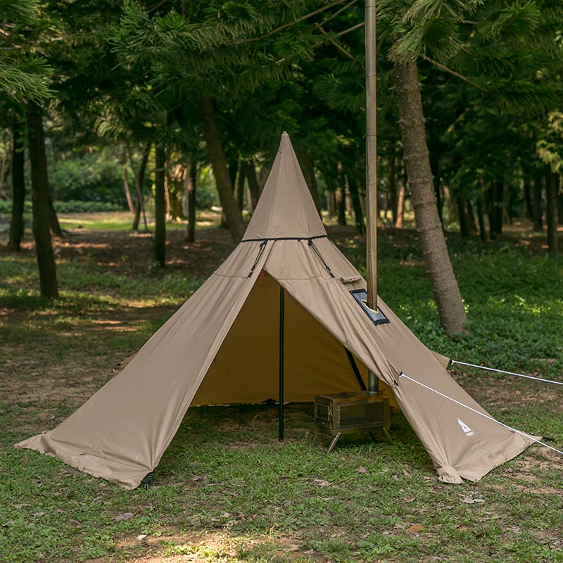 Canvas Hot Tent for Solo Bushcraft, Buy Canvas Tent with Stove