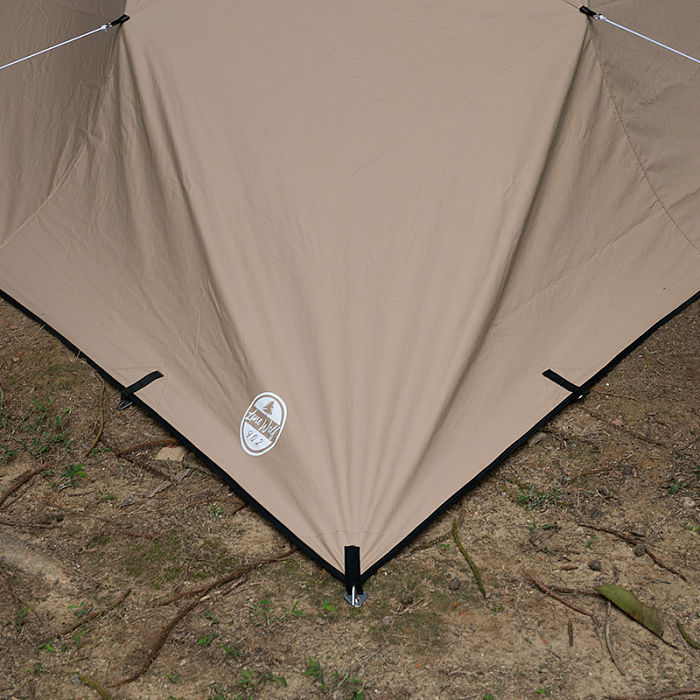 Rhombus TC Tarp | Canvas Wolf Den Tarp 1.0 for Solo Bushcraft | Lonewolf902 Signature