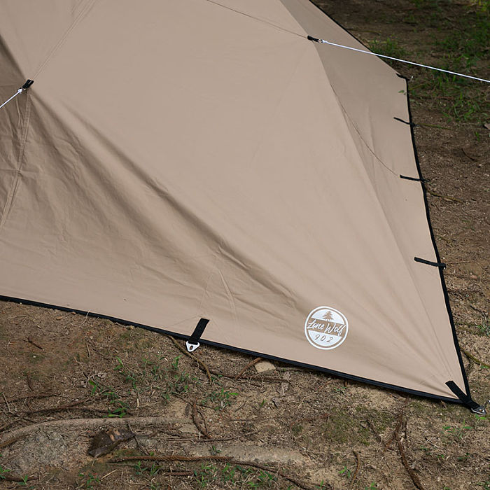 Rhombus TC Tarp | Canvas Wolf Den Tarp 1.0 for Solo Bushcraft | Lonewolf902 Signature