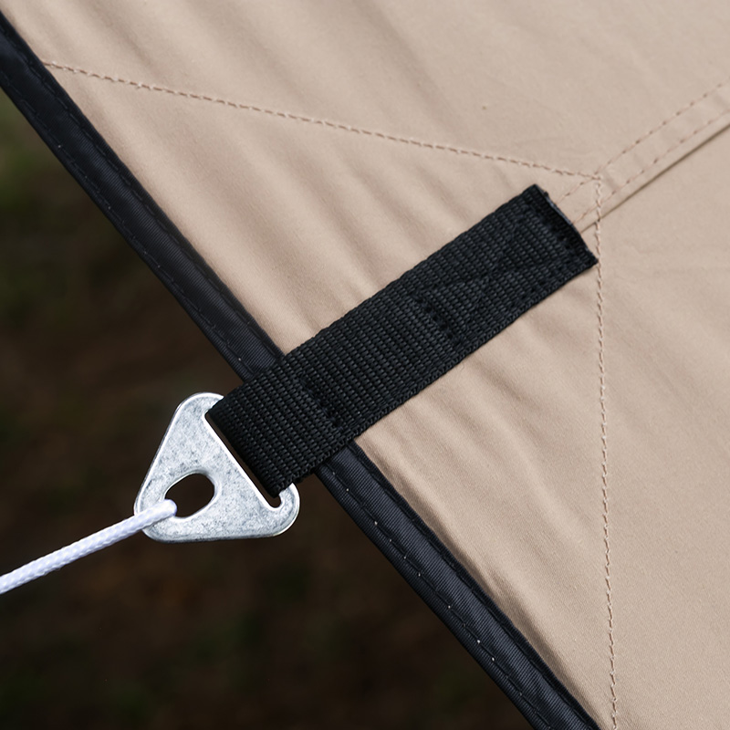 Rhombus TC Tarp Canvas Wolf Den Tarp for Solo Bushcraft and