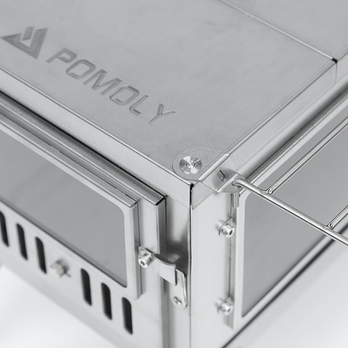TIMBER 3 | Titanium Tent Stove for Hot Tent Camping | POMOLY