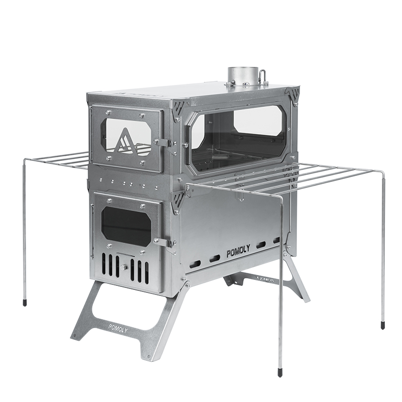T-Brick Altay Titanium Stove | Fastfold Titanium Tent Wood Stove