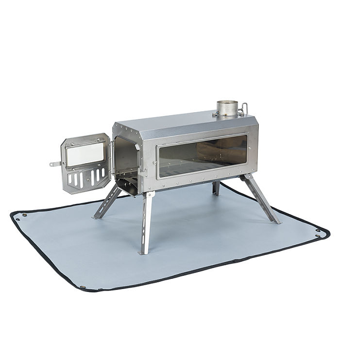 POMOLY Stove Ember Mat | Fire Pit Mat | Tent Footprint Protector | 28.7in  x 22.8in  (73 cm x 58 cm)