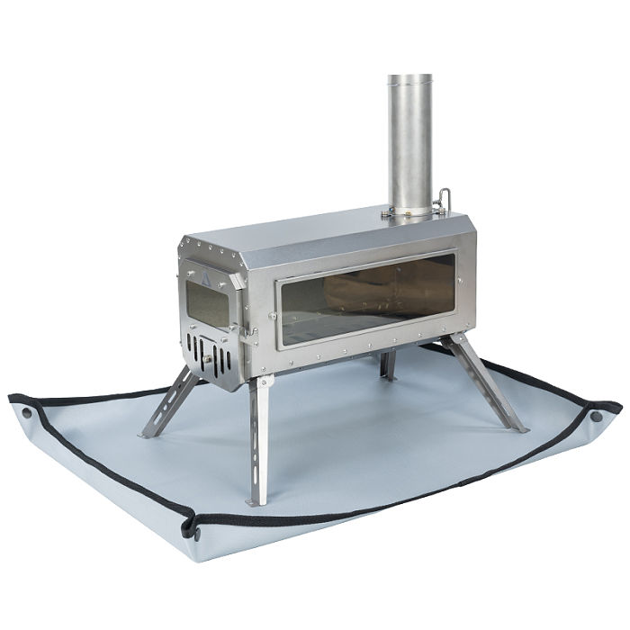 POMOLY Stove Ember Mat | Fire Pit Mat | Tent Footprint Protector | 28.7in  x 22.8in  (73 cm x 58 cm)