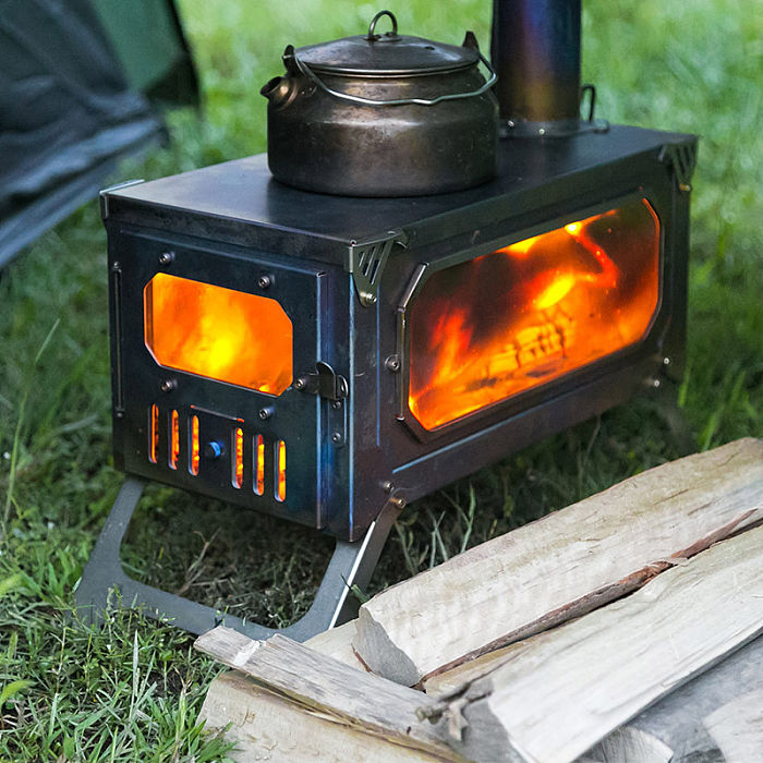 T Brick Stove