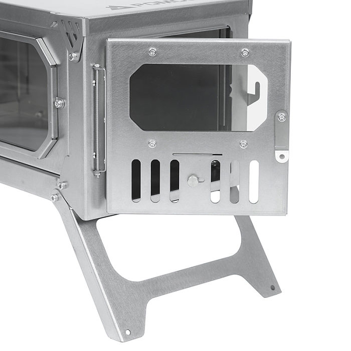 titanium wood stove