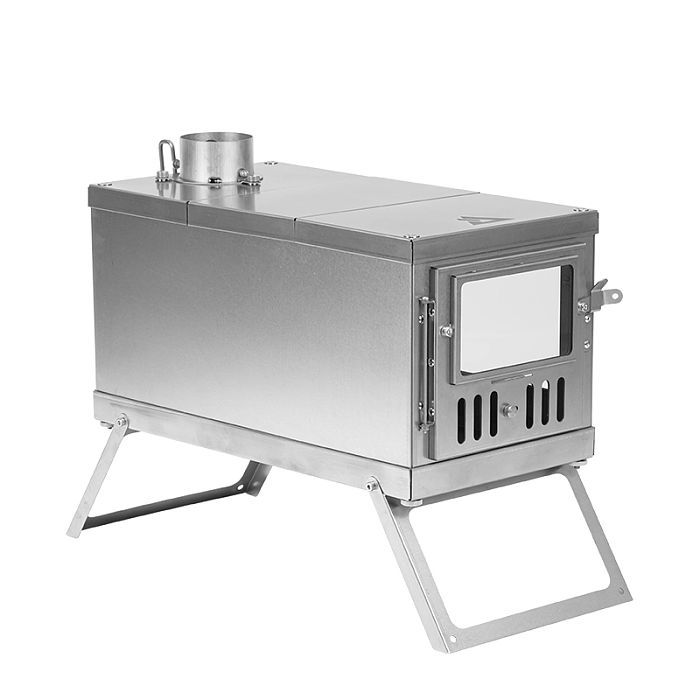 TIMBER Stove | Titanium Wood Stove for Hot Tent and Camping | POMOLY Version