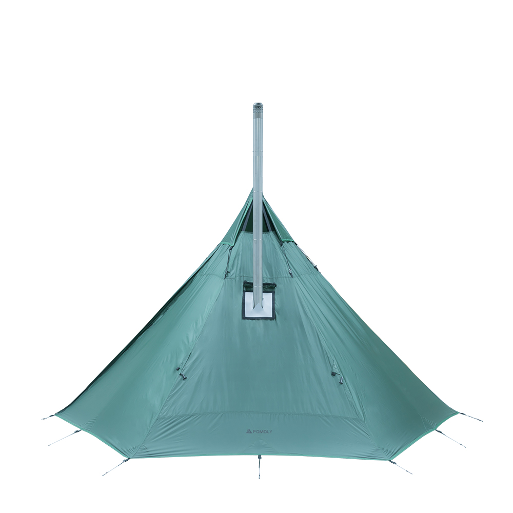 POMOLY HUSSAR Lightweight Tent with Wood Stove Jack