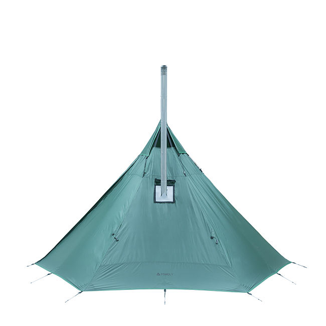 HUSSAR Ultralight Hot Tent | 1-2 Person Tipi Tent with Wood Stove Jack for Winter Camping