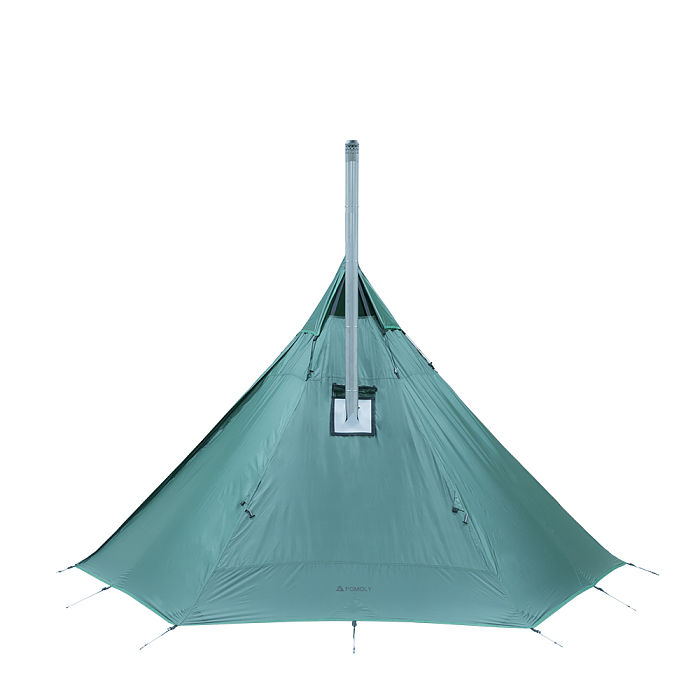 HUSSAR Ultralight Hot Tent | 1-2 Person Tipi Tent with Wood Stove Jack for Winter Camping