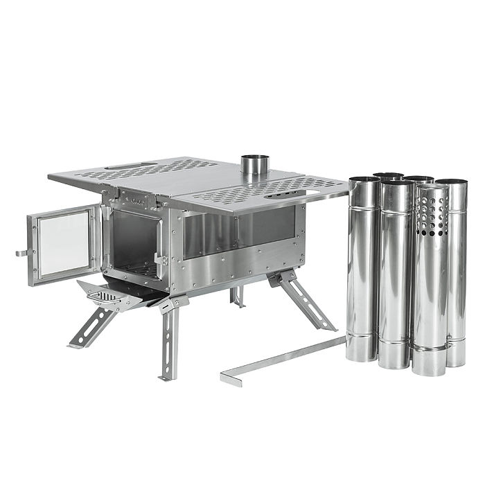 Oroqen Tent Wood Stove | Stainless Steel Stove for Hot Tent Camping