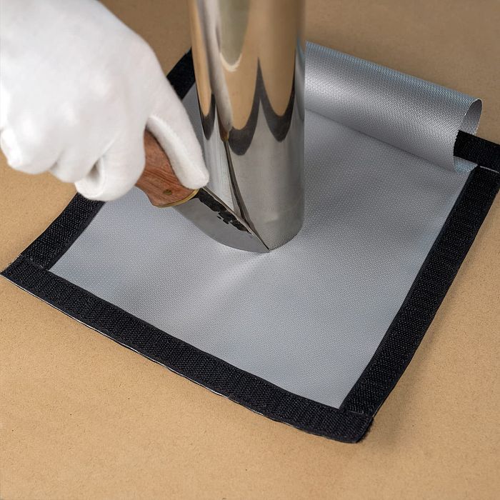 Fireproof Stove Jack Cloth For Hot Tent DIY Assembled Stove Protector