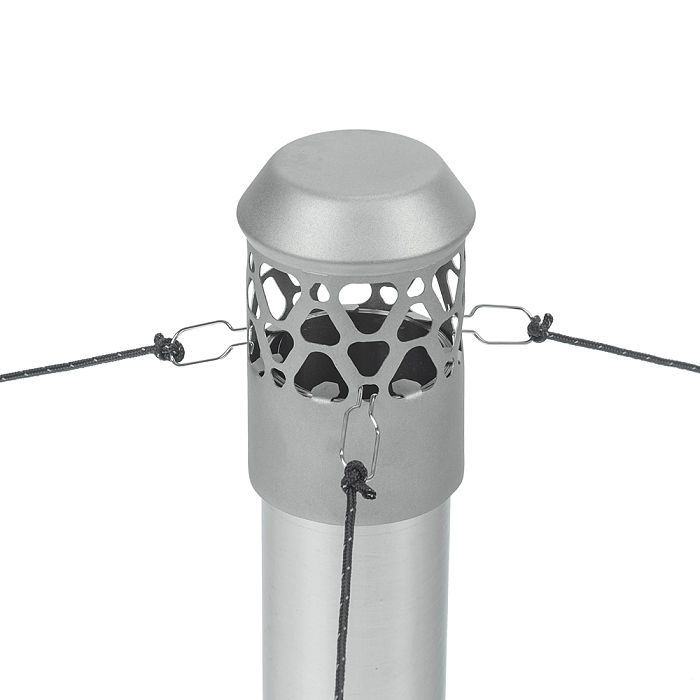 POMOLY Titanium Spark Arrestor for Tent Wood Stove