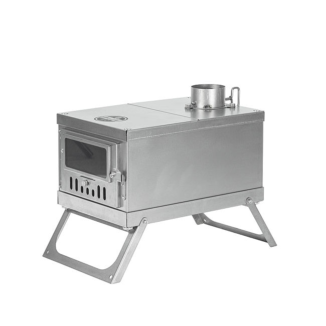 TIMBER Wolf Ultralight Tent Stove Titanium for Solo Camping | Lonewolf 902 Signature