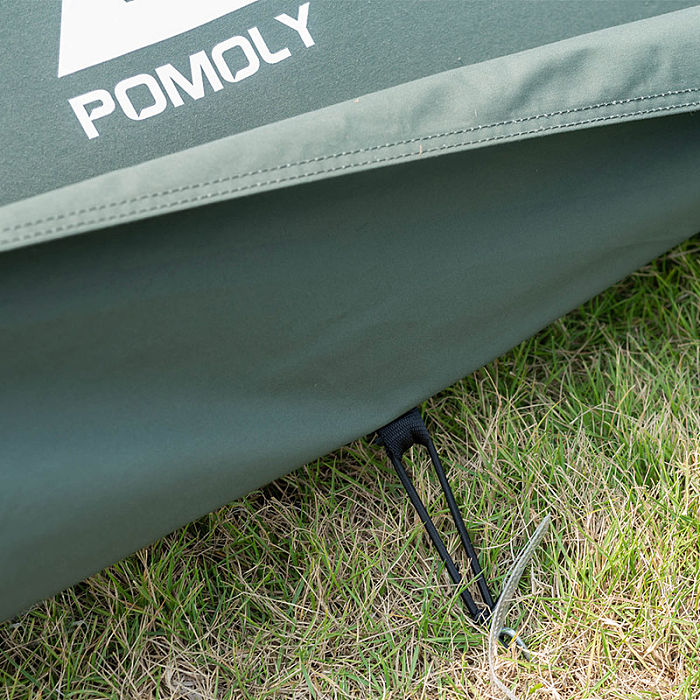 YARN Plus Canvas Hot Tent | 2-4 Person Tipi Tent with Wood Stove Jack for All Season Camping