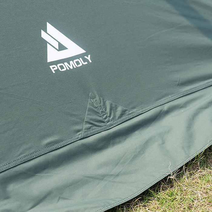 YARN Plus Canvas Hot Tent | 2-4 Person Tipi Tent with Wood Stove Jack for All Season Camping