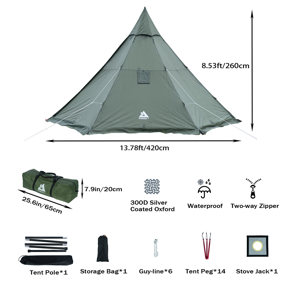 HEX Plus - Pomoly Hot Tent Equipment