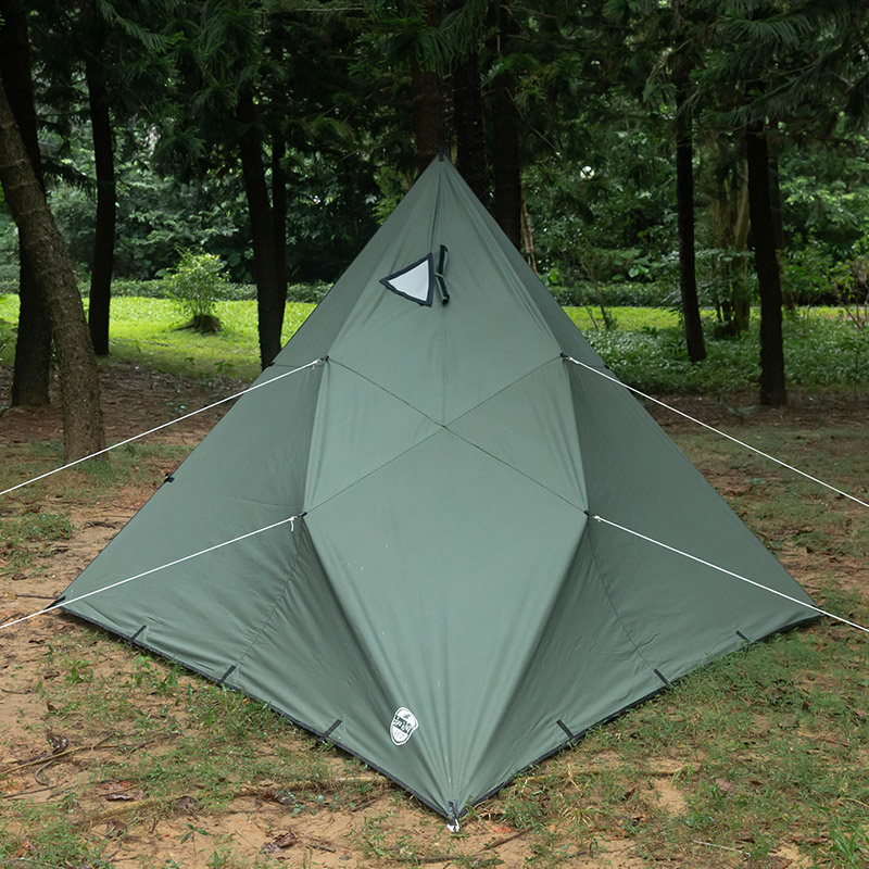 Reviews : Rhombus Bushcraft Shelter with Stove Jack | Canvas Wolf