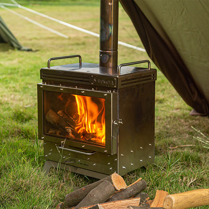 Dweller Wood Stove | Outdoor Fireplace for Hot Tent Camping | POMOLY New Arrival